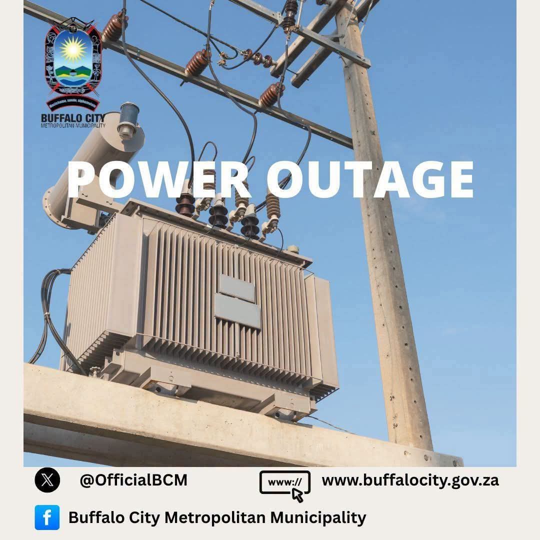 Outage area map