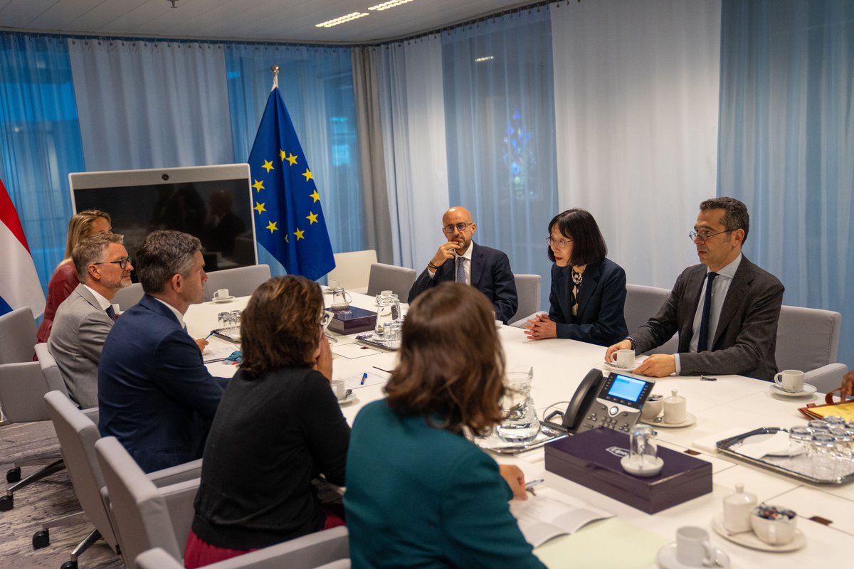 ministerBZ's tweet photo. Pleased to have spoken with @IntlCrimCourt President Judge Tomoko Akane. I commend her leadership and value our close cooperation. As host nation and State Party, the Netherlands stands firmly behind the ICC and its vital work for international justice. https://t.co/ilSuFc9egr