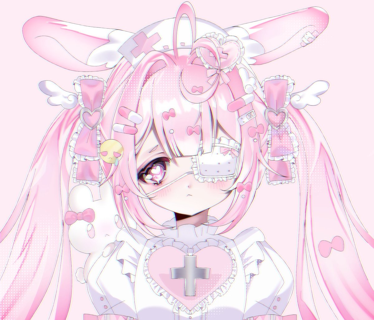 rottwiw's tweet photo. Commission For @/bwnnynose 🩷💉 https://t.co/pduAkFwjXq