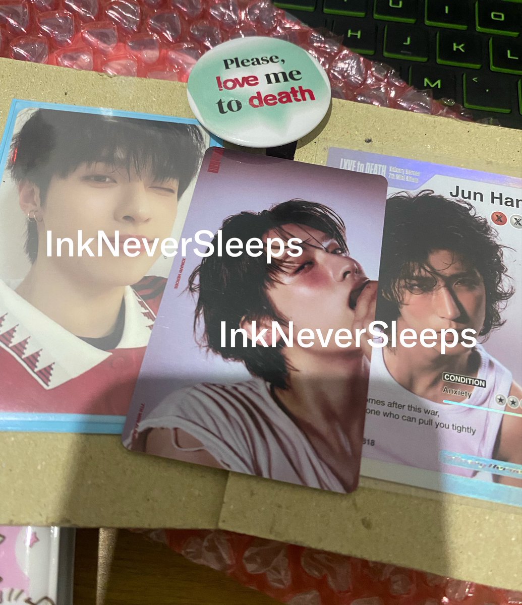 InkNeverSleeps's tweet photo. Gak pernah se gong ini, pulangin Gaon Emyu dapet Junhan pokemon LTD juga 😭😭😭 loveyou banget lho kk Jey @kimwoonhack 👉🏼👈🏼 https://t.co/TJbknjYZco