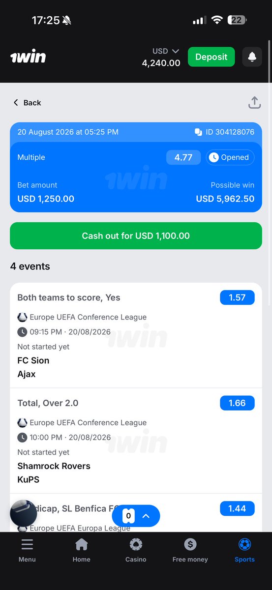 ricamax's tweet photo. 4.7x acca for today🏦

If PARLAY win I’ll giveaway 100$ to 2 person 50$ each🎁

RT this post for entry 💰 https://t.co/weCUizHmaE