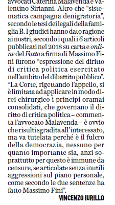 Moonlightshad1's tweet photo. "Dovranno rassegnarsi i cinque figli, da Marina e Piersilvio in giù (per età), che avevano riassunto il giudizio interrotto con la morte del padre".
Dal Fatto Quotidiano https://t.co/vw97ByIlo1