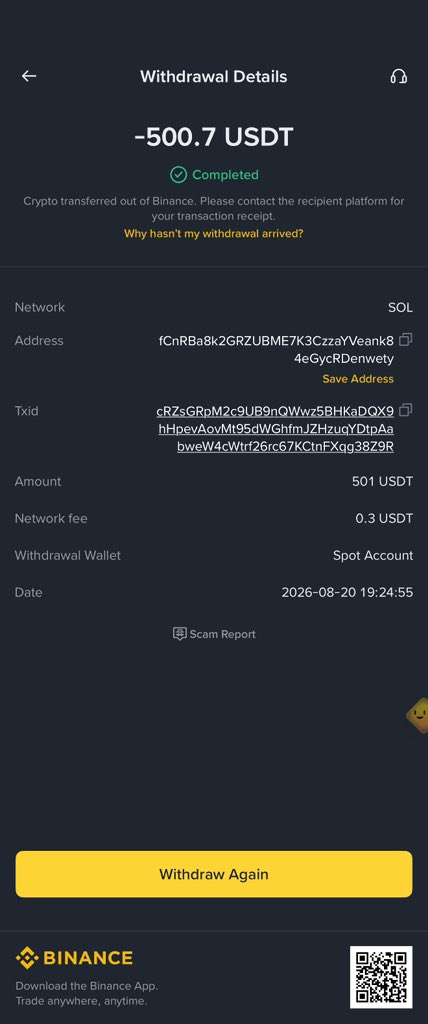 Crypto__Haris's tweet photo. Sent $500 to you @ddarthvader_ 🎉🔥

Next $500 winner in 3 hours 🤑🤑

Must be following me @Crypto__Haris 

Repost and Tag 2 friends 👇 https://t.co/KSm3raysCw