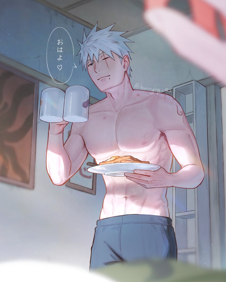 bunnying_182's tweet photo. Morning~♡
#kakashi #kakashihatake #カカシ #illustration https://t.co/7OhyCgvEkk
