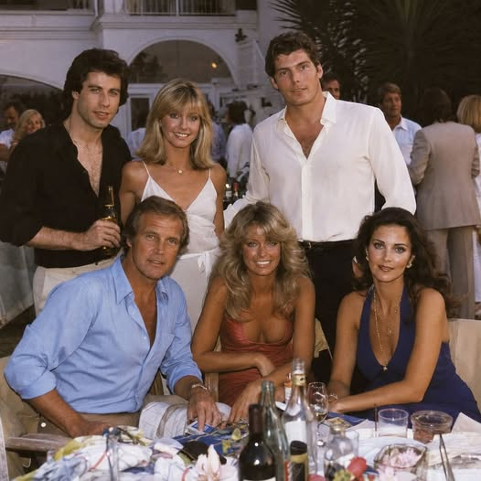 ChonlozB's tweet photo. ✨ SUMMER 1978 — HOLLYWOOD ICONS
Six legendary faces of the ’70s—John Travolta, Olivia Newton-John, Farrah Fawcett, Lee Majors, Lynda Carter &amp; Christopher Reeve—capturing the timeless nostalgia of Hollywood’s golden era. 🌟
#JohnTravolta #OliviaNewtonJohn #FarrahFawcett https://t.co/SJSGflwZkZ