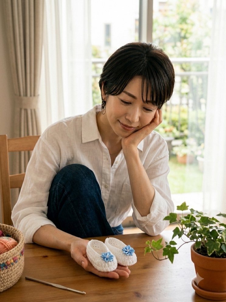crochemaria_sub's tweet photo. こんばんは🌿
この画像ですが、なぜ片足椅子の上🙄
最終的に両足地面につけて！で下ろしてもらえました　www
見様見真似で何とか頑張ってます！

今日も一日お疲れ様でした🌿✨
おやすみなさい💤 https://t.co/14AjotUUyu