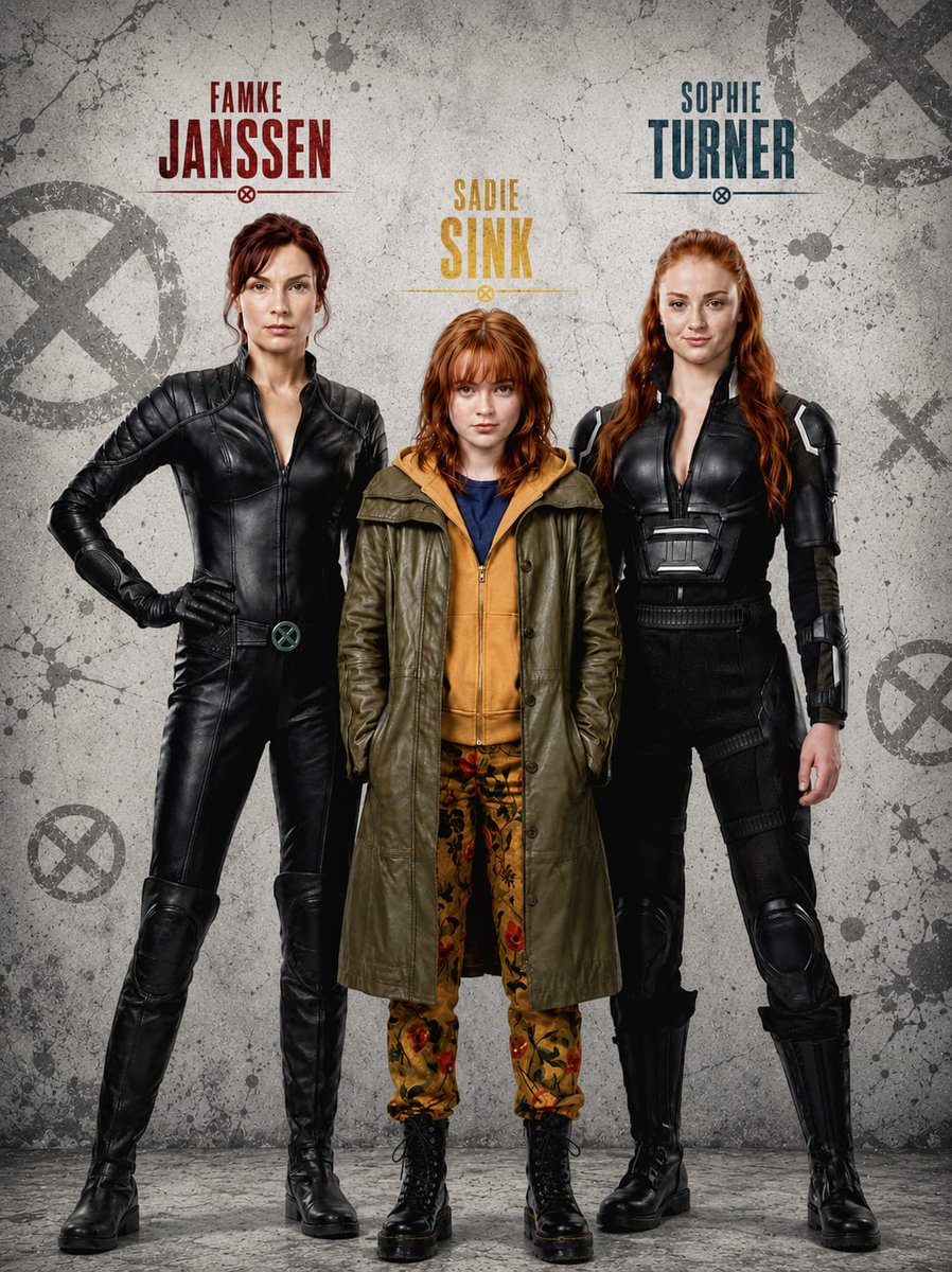 blacksquad_22's tweet photo. Hey @grok, remove the weakest Jean Grey in this pic?? https://t.co/zLxspCsfNA