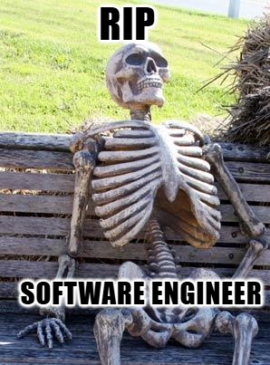 vikas0101964285's tweet photo. RIP Software Engineer
Cause of death:
❌ Bugs
❌ Production issues
❌ Deadline
❌ “Can you make one small change?”
❌ AI
Final words:
“It works on my machine.” 💀
#CodingMeme #DeveloperLife #ProgrammerMeme https://t.co/GZb6Bv3Mfs
