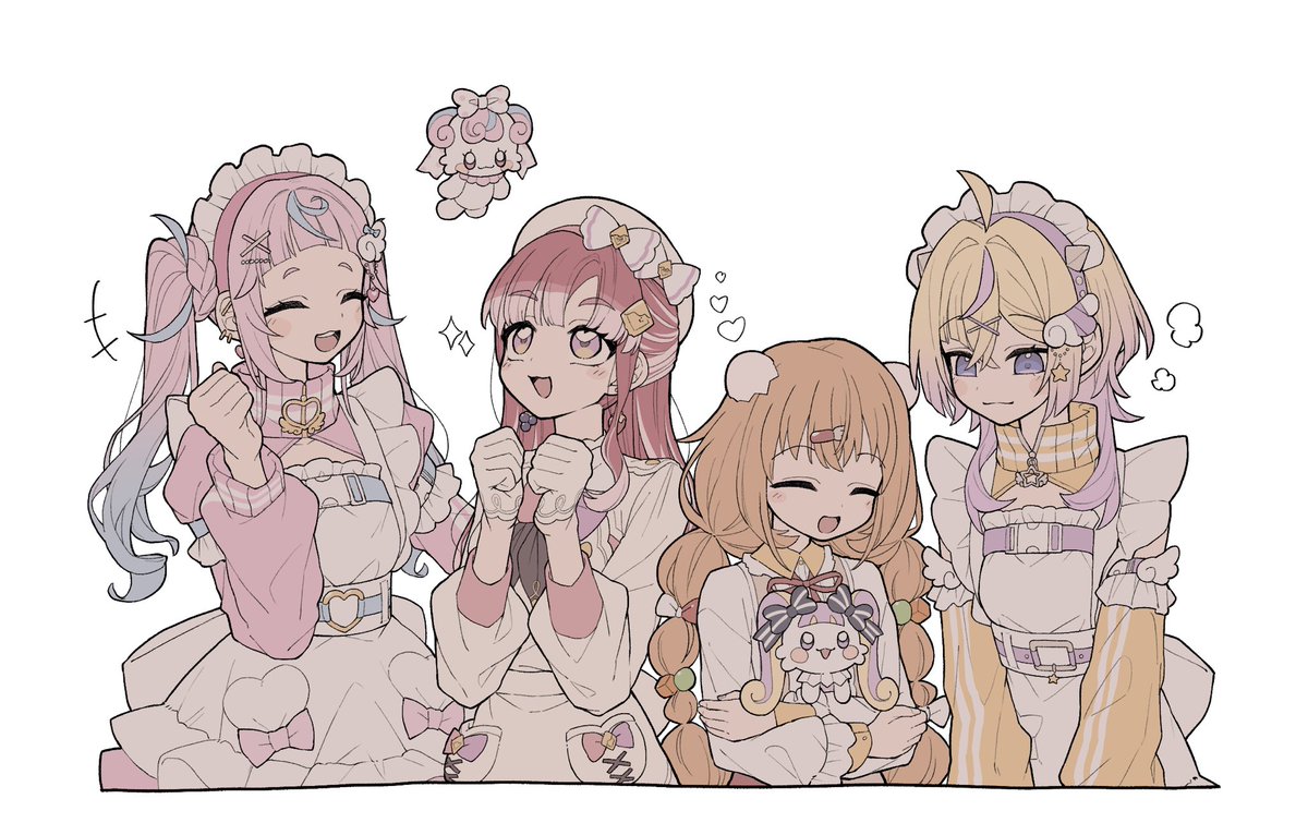 note_note0408's tweet photo. 🩷❤️🧡💛 https://t.co/hZY3Lhovbm