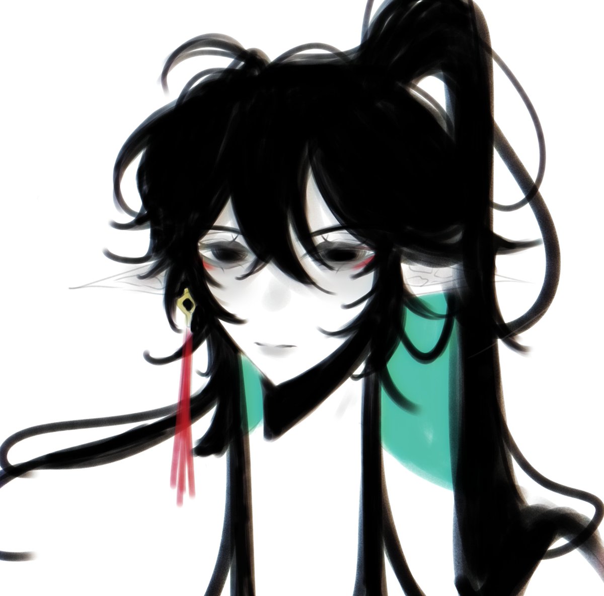 vlushii's tweet photo. chopped df with a high ponytail so we can yank at it as he receives backshots https://t.co/mMJXrFcI6f