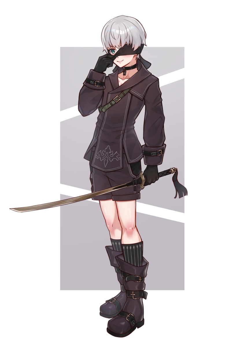 DemiVolk's tweet photo. One of my favorite characters, the cute 9S https://t.co/HluVtic5sn