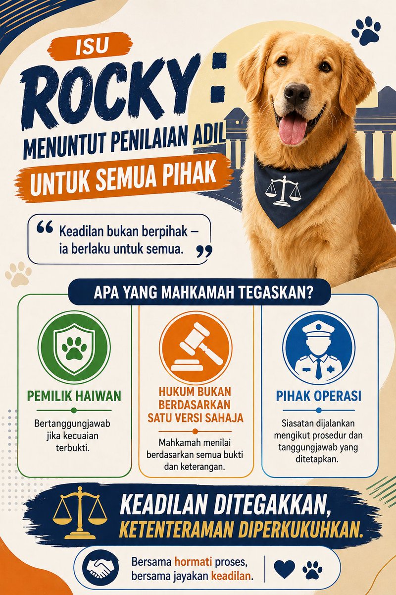 kkt_0079's tweet photo. Isu Rocky: Nilai secara adil pihak yang terlibat.

Kenapa hanya satu pihak yang terus dipersalahkan? Kalau nak cari keadilan untuk Rocky, semua pihak yang terlibat perlu dinilai secara adil. https://t.co/7y6QtBOdhk