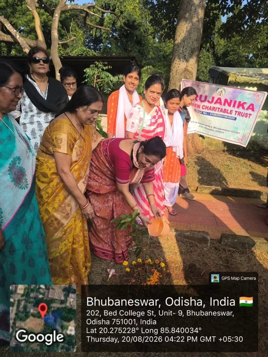 NdwcteBBS's tweet photo. 🌱 Cultivating a Greener Future!
NDWCTE &amp; Srujanika Women Charitable Trust, Bhubaneswar jointly organized a plantation programme, promoting environmental awareness, community engagement &amp; sustainable practices. 🌿
#GreenCampus #PlantationProgramme #CommunityEngagement #NDWCTE https://t.co/KiNjQ8Lo0x