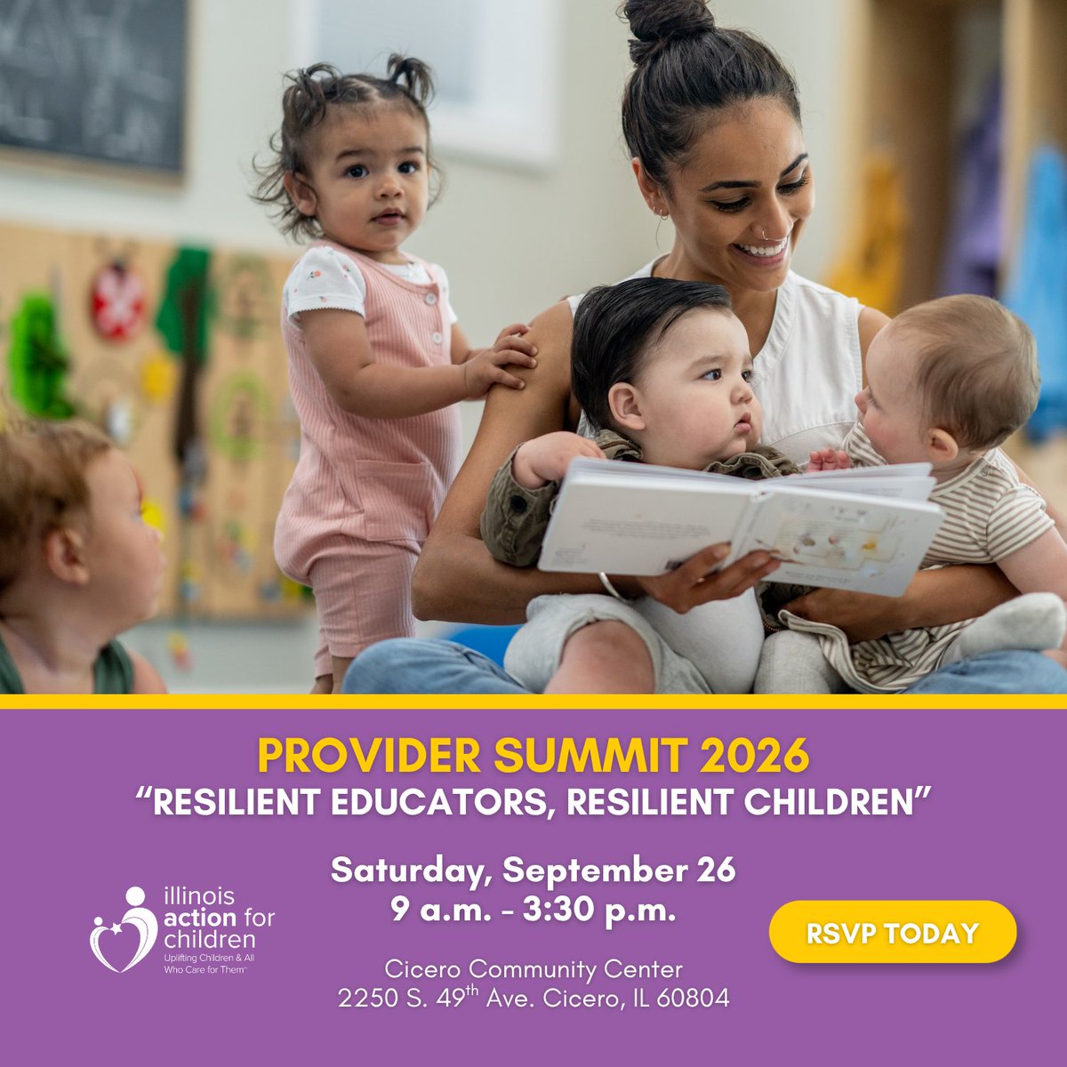 IAFC_Cares's tweet photo. Registration is now open for our Provider Summit 2026! Connect with early childhood leaders on Sept 26 for learning and collaboration while earning up to five Gateways credits.

Learn more and register: https://t.co/4Y3zAj0Mht https://t.co/c8LPXRWmDa