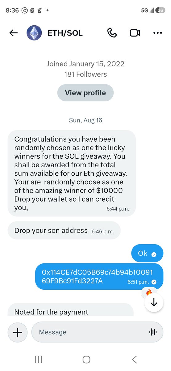 ChrisSpark7151's tweet photo. Fucking scammer did anyone else get paid or fucked over by this guy https://t.co/LWaSHWwdFt