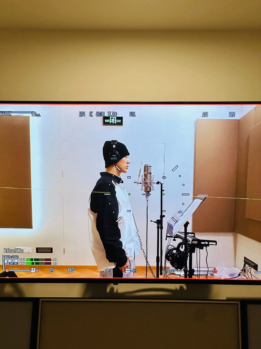 Justinb57486142's tweet photo. Just hit the recording studio for our new variety show segment — can’t wait for you guys to see the fun we’re about to serve! https://t.co/QdM6PrEn7q