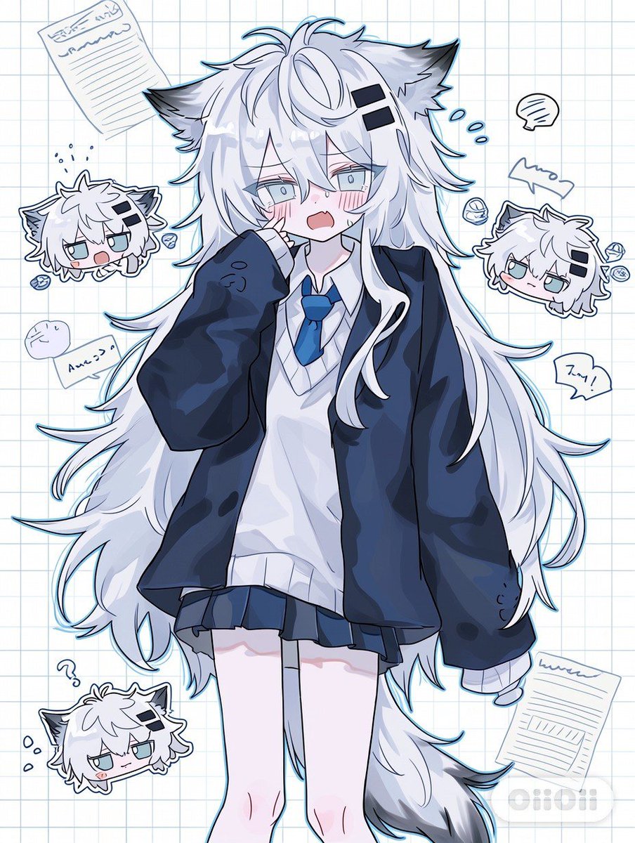 Kyzen6mhr's tweet photo. Lappland She looks way too cute in her school uniform.... 3/6
#明日方舟 #Lappland #アークナイツ #Arknightsㅤ https://t.co/gcyEYzuZ5X