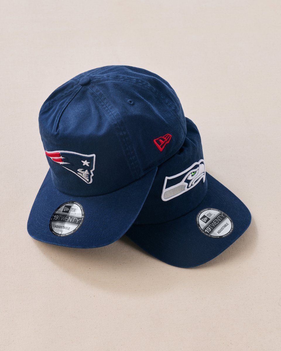 NewEraCap's tweet photo. Discover our casual, retro-inspired silhouette in a range of styles from the NFL, NBA, and more. Shop the adjustable 19TWENTY® now at New Era. https://t.co/gNW5MDAuTh https://t.co/Z0uZMrXkYR