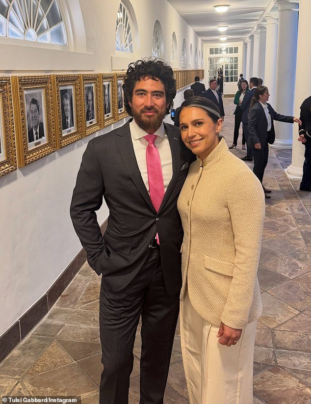 SUBRATA30016572's tweet photo. Tulsi Gabbard’s husband, Abraham Williams, is better now!! 

Please keep praying for him🙏!! https://t.co/wbRsUfe8Uh