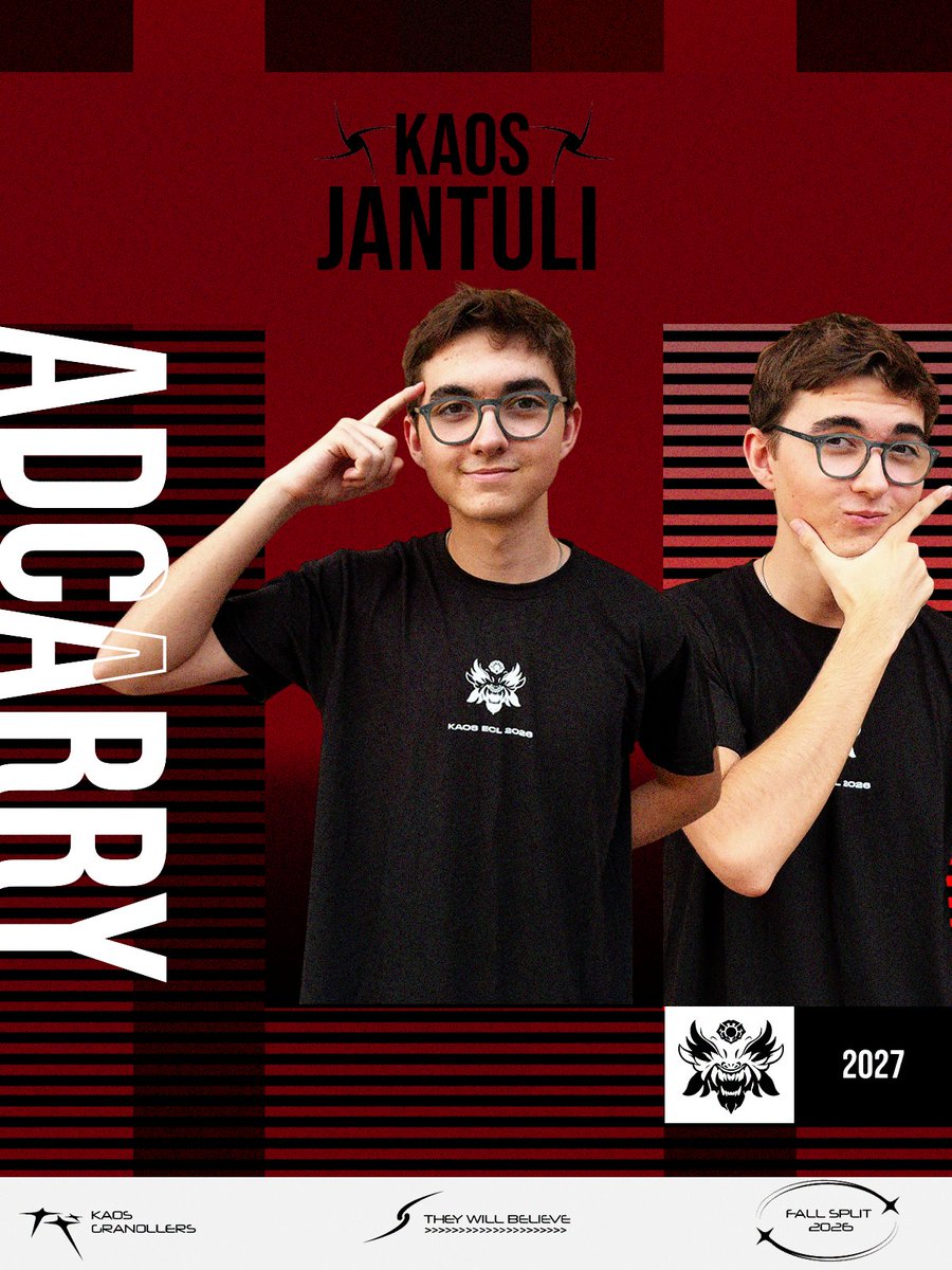 KAOS_Catala's tweet photo. JANTULI ES DE KAOS. EL PRÍNCEP RENOVA FINS A 2027. https://t.co/xvptXkzdOZ