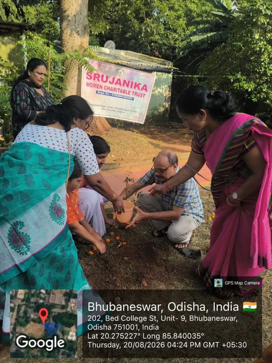 NdwcteBBS's tweet photo. 🌱 Cultivating a Greener Future!
NDWCTE &amp; Srujanika Women Charitable Trust, Bhubaneswar jointly organized a plantation programme, promoting environmental awareness, community engagement &amp; sustainable practices. 🌿
#GreenCampus #PlantationProgramme #CommunityEngagement #NDWCTE https://t.co/KiNjQ8Lo0x