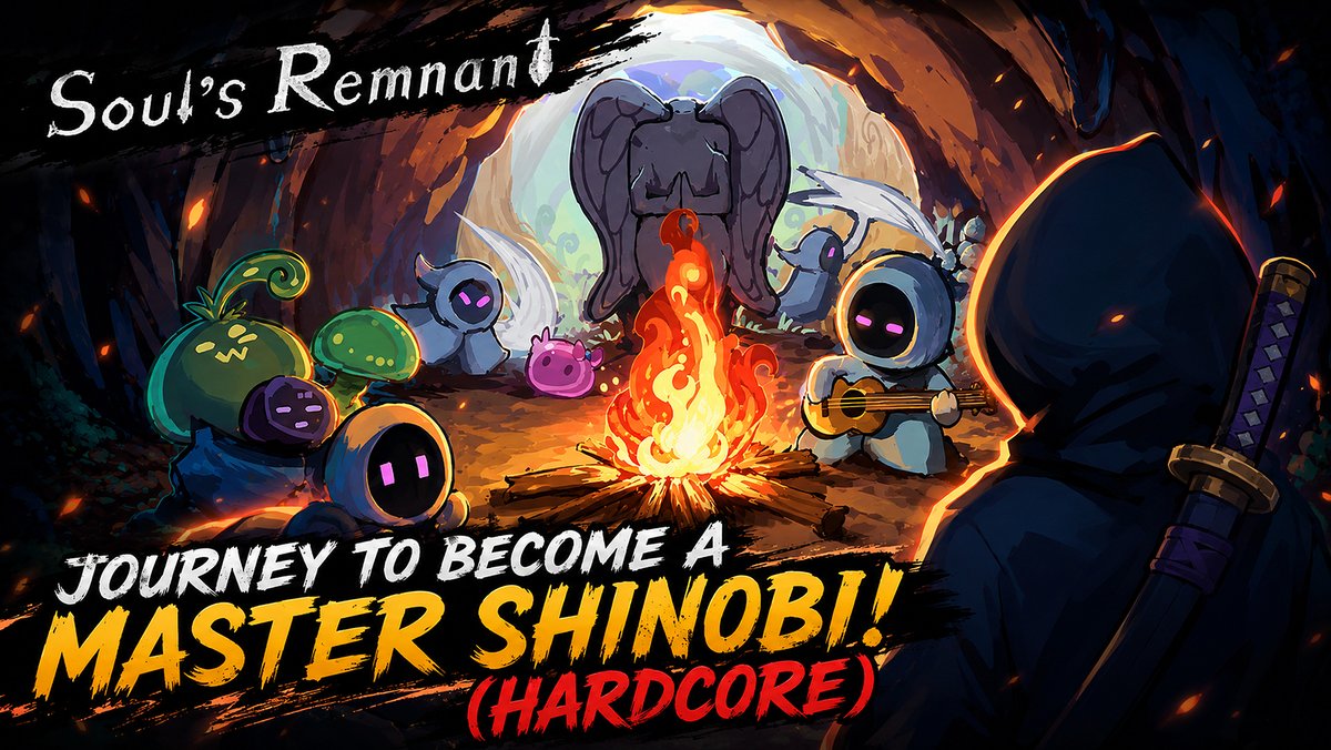 MySoloARC's tweet photo. Journey to become a Master Shinobi! (Hardcore Ironman)@SoulsRemnant #SoulsRemnant 
🔴Live on:  
https://t.co/KpS5PpaJNW
https://t.co/3K3ZzySLKL 
https://t.co/4VoYhBKQ1R 

#Indiegame #mmorpg #2d #Hardcore #Ironman #platformer #fantasy  #smallstreamer #Ninja #Ranged #arpg #indie https://t.co/OKQJPQXo8z