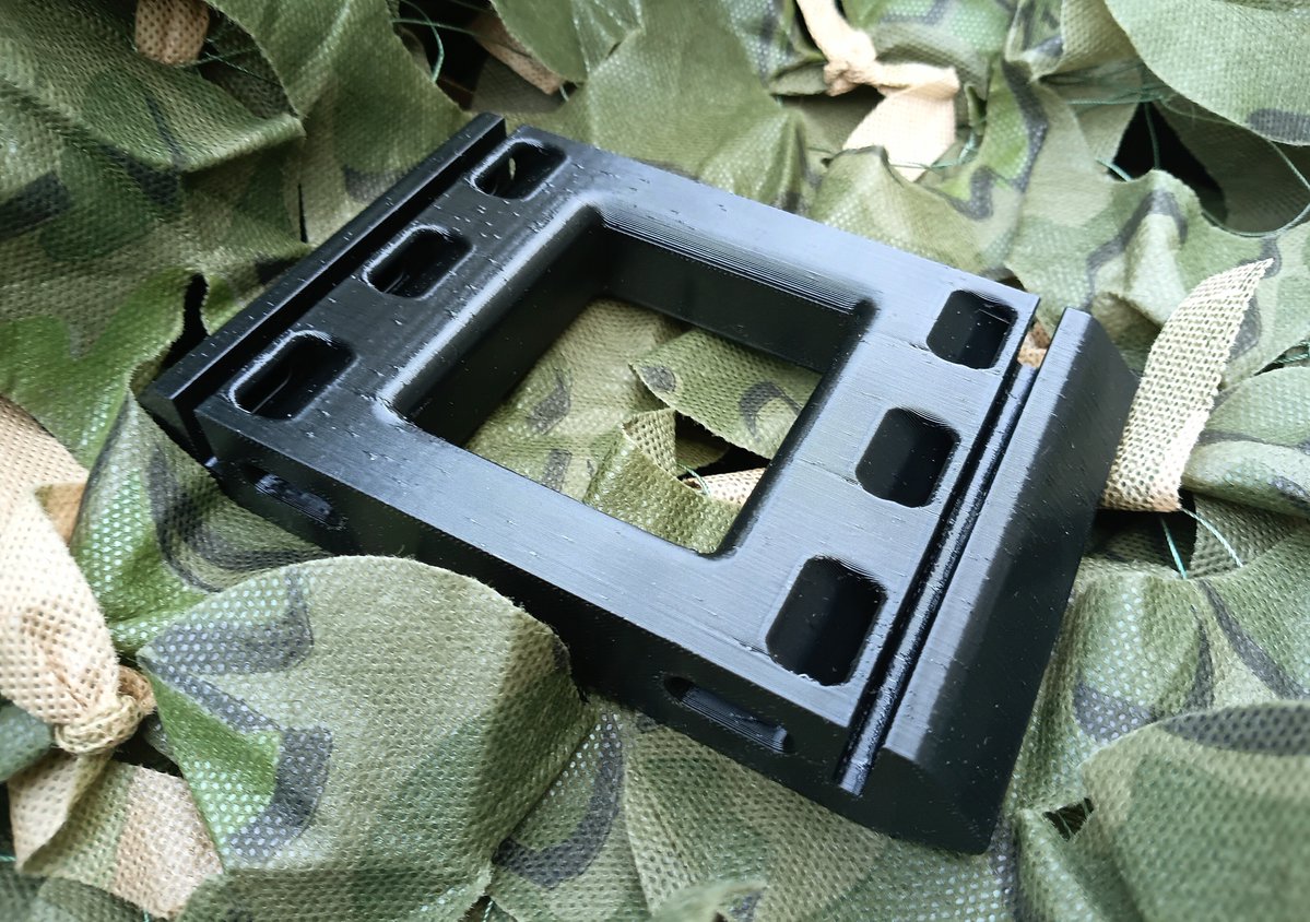 SPETactSurplus's tweet photo. https://t.co/A13IZk4F6R
https://t.co/MvIcoSzDy2
⏫️ ⏫️ ⏫️ Our fundraiser raffle!

What's new today? 
I am perfecting some 3D printed mounts for our drone deliveries. This particular model uses two servo locations for a very stable attachment to the drone.

Слава Україні🇺🇦 https://t.co/lFfRSfLigK