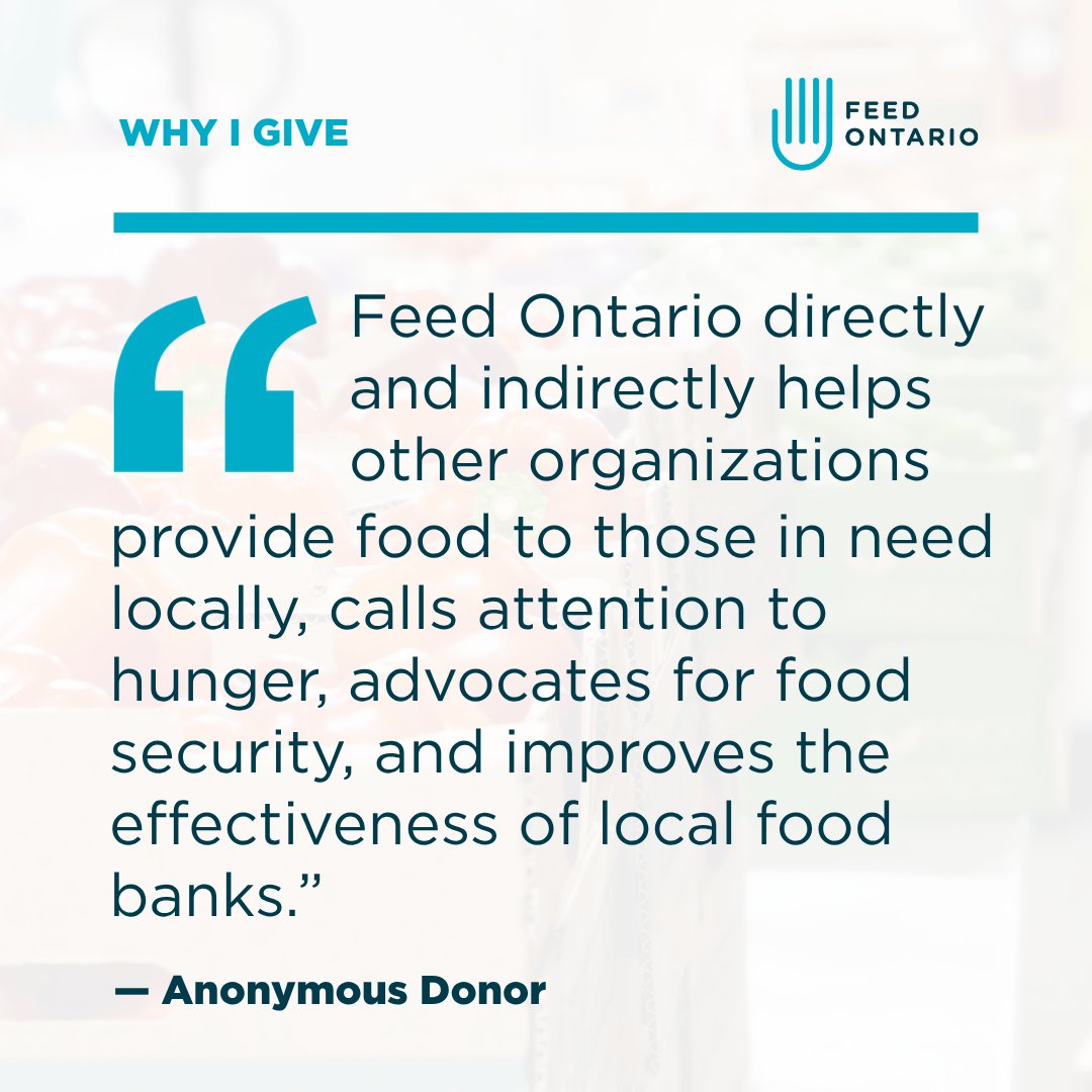FeedOntario's tweet photo. Our donors are showing what generosity truly looks like by supporting their neighbours facing hunger. We’re incredibly grateful for their kindness – it allows us to keep food bank shelves stocked, help food banks meet the needs of their local community, and continue our work toward meaningful solutions to end hunger in the future.

Thank you to those throughout the province who are helping make a difference for the people and families who need to turn to food banks to get by!

Find out more about how people and organizations are working together to help us be there when we’re needed most in our Impact Report here: https://t.co/cNpTXHyHE2