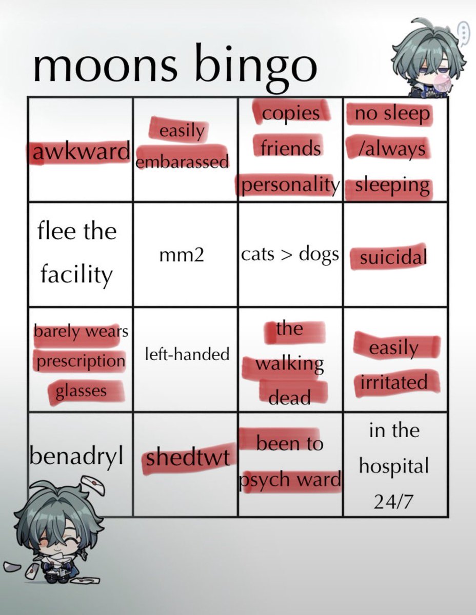 Opiwwd2's tweet photo. @meaningfulloss bingo!! (。•̀ᴗ-)و ̑̑✧ https://t.co/tKOUPlUd8q