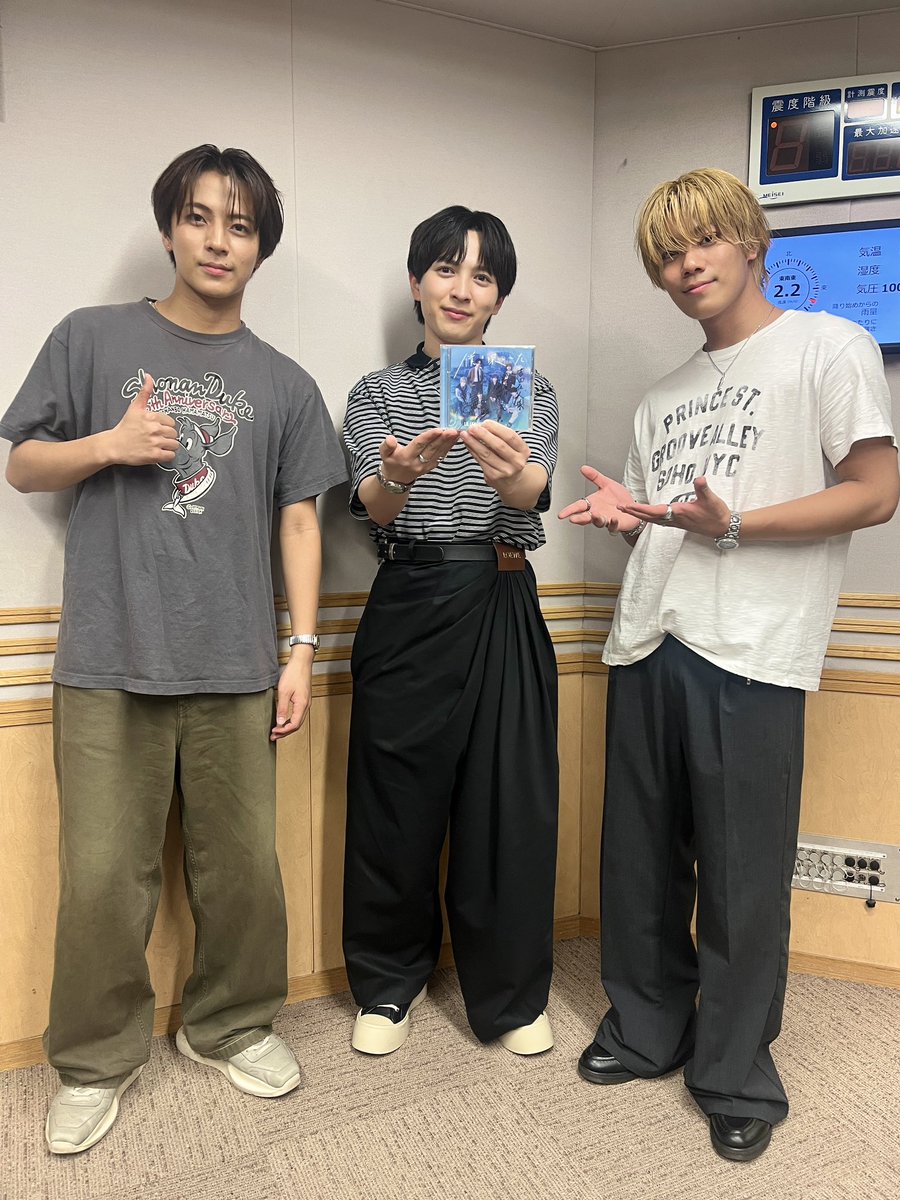reco_thursday's tweet photo. ／
LIL LEAGUE から、
岩城星那 さんと中村竜大さんにご出演いただきました🔥🔥🔥
＼

ありがとうございました🎶✨🎶✨
https://t.co/4enqeBS7xj 

@LIL_LEAGUE_
#LILLEAGUE
#岩城星那 #中村竜大
#吉田仁人 #文化放送 #レコメン https://t.co/kGC6N4zGRY