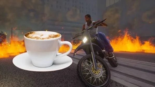 candican3timez's tweet photo. Another perfect in-game morning! Coffee in hand, grinding for daily quests, and no lag—game days don’t get better than this. https://t.co/eGnW5q00NQ