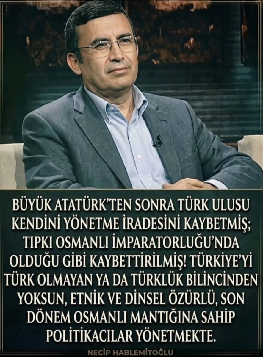 cayleyk4's tweet photo. Necip Hablemitoğlu cok güzel özetlemiş.. https://t.co/PnvmgPkLsO