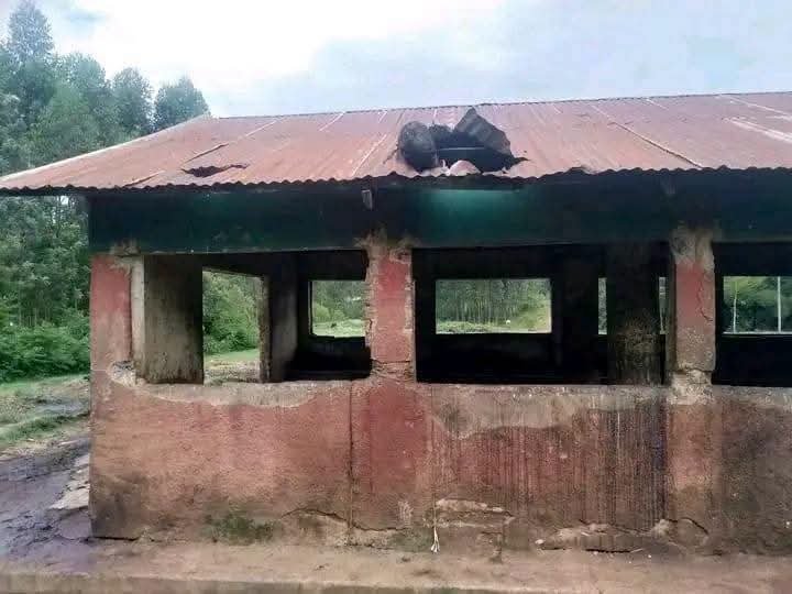 _DCPTV's tweet photo. The state of Oyugis Slaughter House in Homabay County. 
This one they will also blame marginalization 😁. https://t.co/58PWEiRWfT