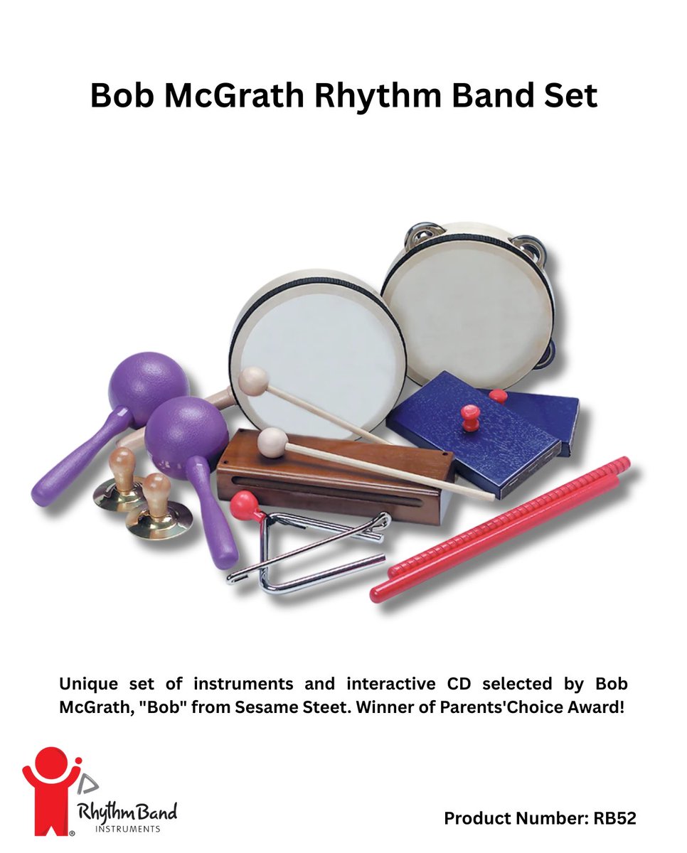 RBInstruments's tweet photo. Back to School, Back to Rhythm! 🎒🥁
Make music part of the new school year! The Bob McGrath Rhythm Kit brings fun, creativity, teamwork, and hands-on rhythm exploration to every classroom.
Perfect for young musicians and music educators!
#BackToSchool #RhythmBand #Music https://t.co/vPYRJARMch