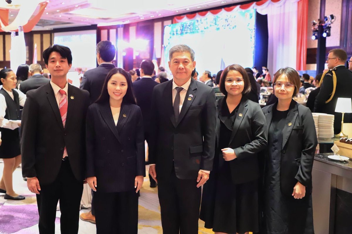 TidaYingcharoen's tweet photo. ร่วมงานวันชาติสาธารณรัฐอินโดนีเซีย ครบรอบ 81 ปีค่ะ 🇮🇩🇹🇭 https://t.co/ebQwIQ9dby