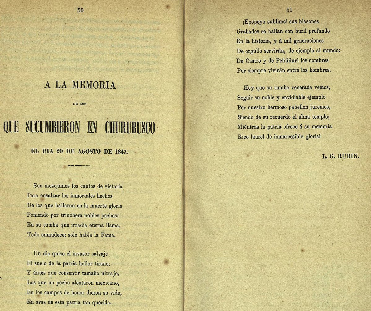 GPL59323899's tweet photo. A la memoria de los que sucumbieron en Churubusco el día 20 de agosto de 1847. https://t.co/dd7gNLa3R9