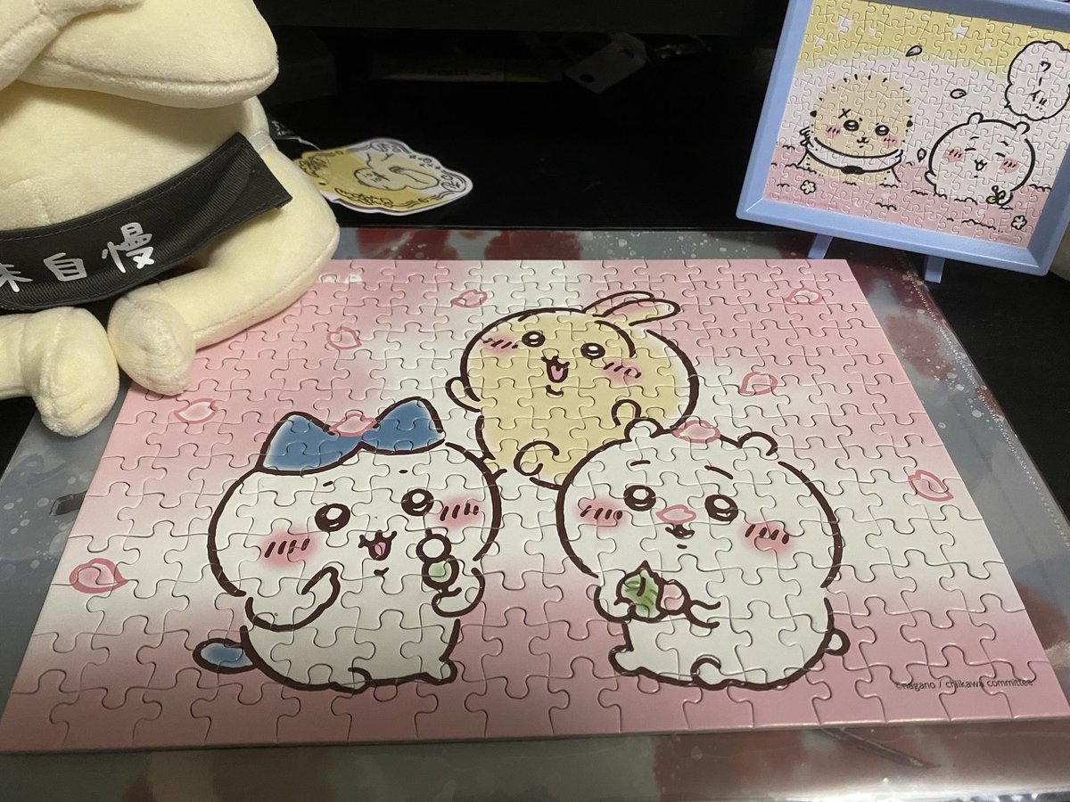 warabi_hr0's tweet photo. 今日は動画の進捗ありません

理由はちいかわのパズル作ってたから https://t.co/sWFY47jbsR