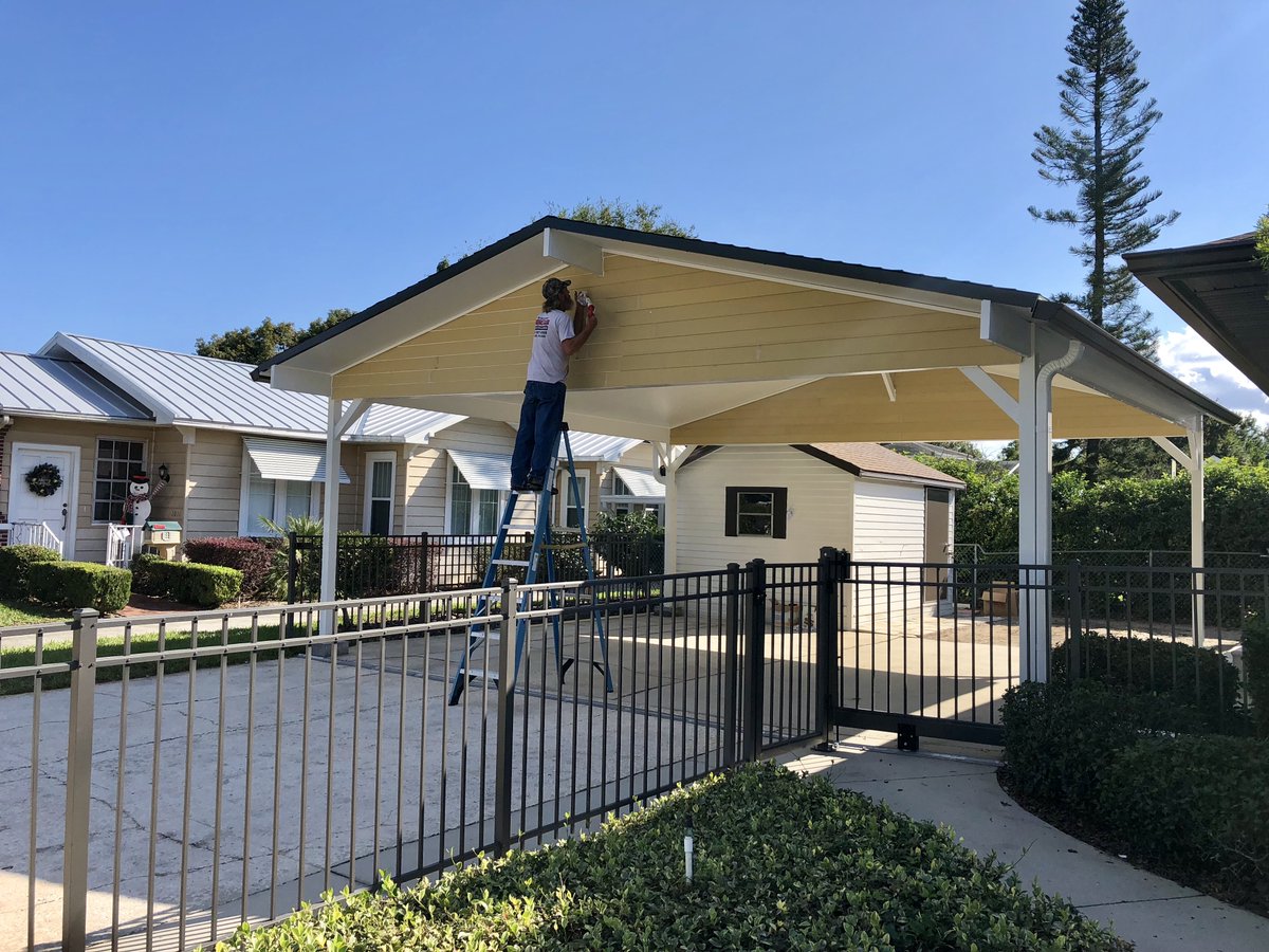 JackHallJrs's tweet photo. https://t.co/T4BYc1HYEj #carports, #enclosures, #florida, #highlandscounty, #insulatedpatioroof, #jackhalljrsconstruction, #lakeplacid, #screenrooms, #sunrooms, https://t.co/gQzyVrH2X3