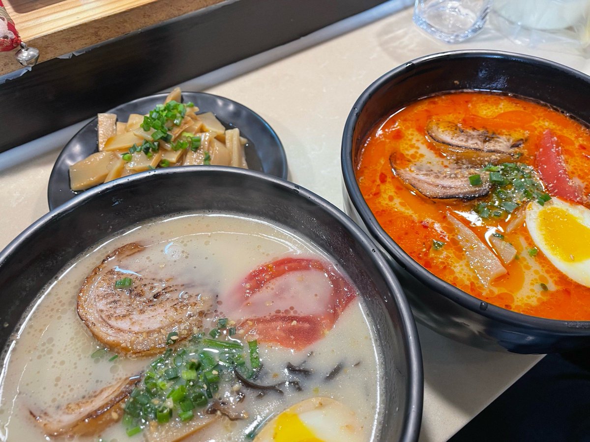 Terrriii16's tweet photo. Late-night bowl of hot ramen, soft steamed rice with pickles, and the warmth that lingers on the tips of your fingers after a long, quiet shift. Only the hum of the kitchen and the night air outside — perfect small comfort for tired hearts. https://t.co/AU1yrU8Qtt