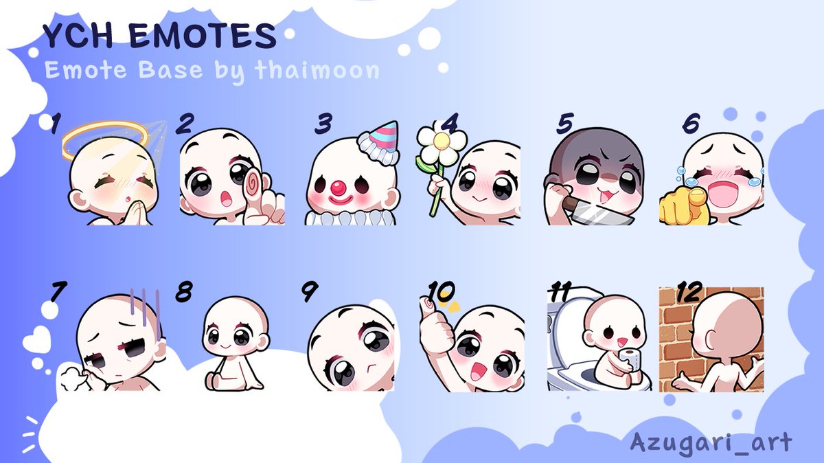 Azugari_art's tweet photo. ART RAFFLE.ᐟ ฅ^>⩊<^ฅ
1 winner will receive 4 emotes using @thaimoon_ 's bases and one chibi Icon.ᐟ ♡

to enter:
♡ follow me
♡ like+RT
♡ reply with your character reference

ends september 4th ~ Good Luck♡₊ ⊹

#artraffle #イラスト #oc #emotes #chibi https://t.co/T1zxfmP8Gt