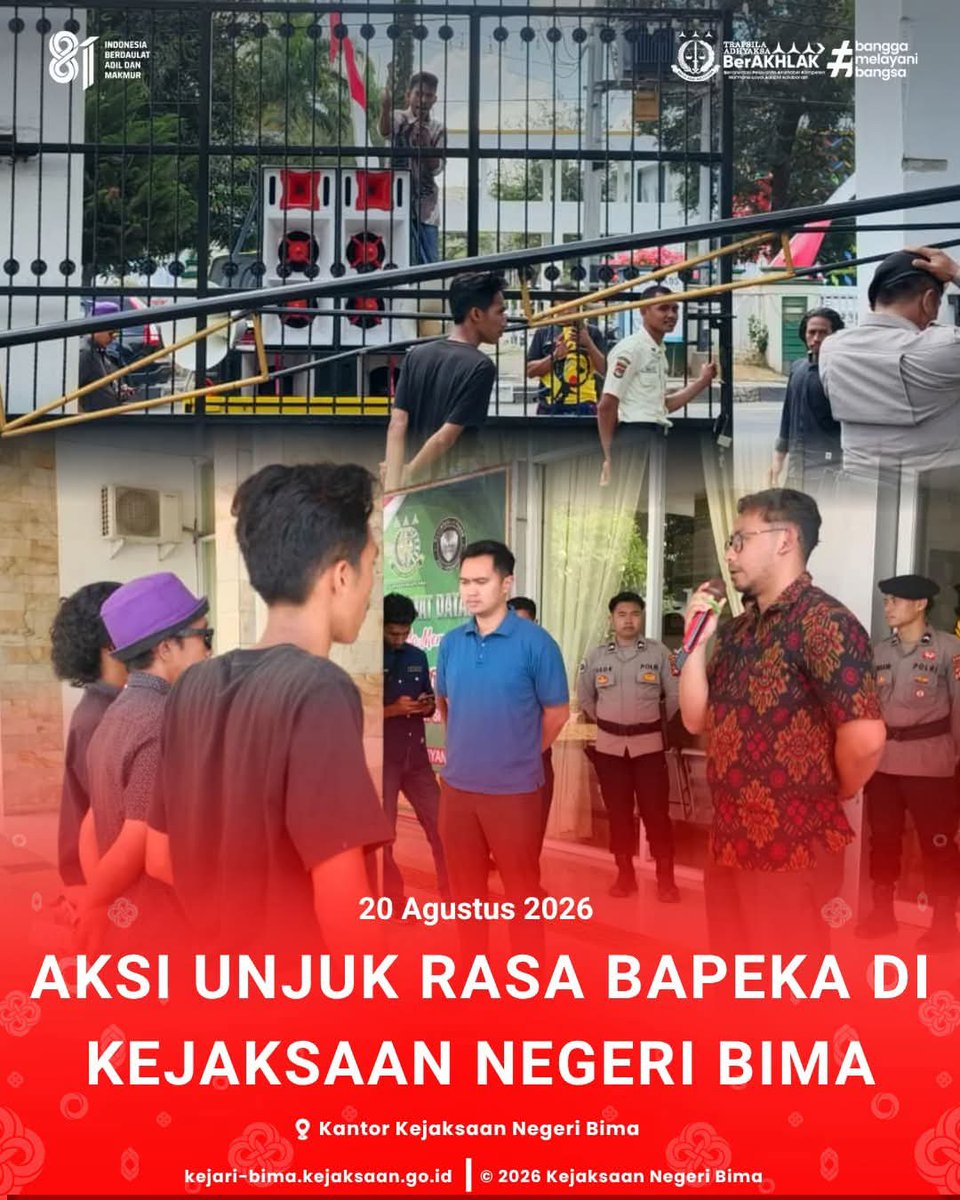 DedyDar81's tweet photo. Kejaksaan Telaah Dugaan Penyalahgunaan Wewenang Proyek Rehabilitasi di RSUD Kota Bima
https://t.co/MZf7IwJsQf https://t.co/pOfemhzdoL