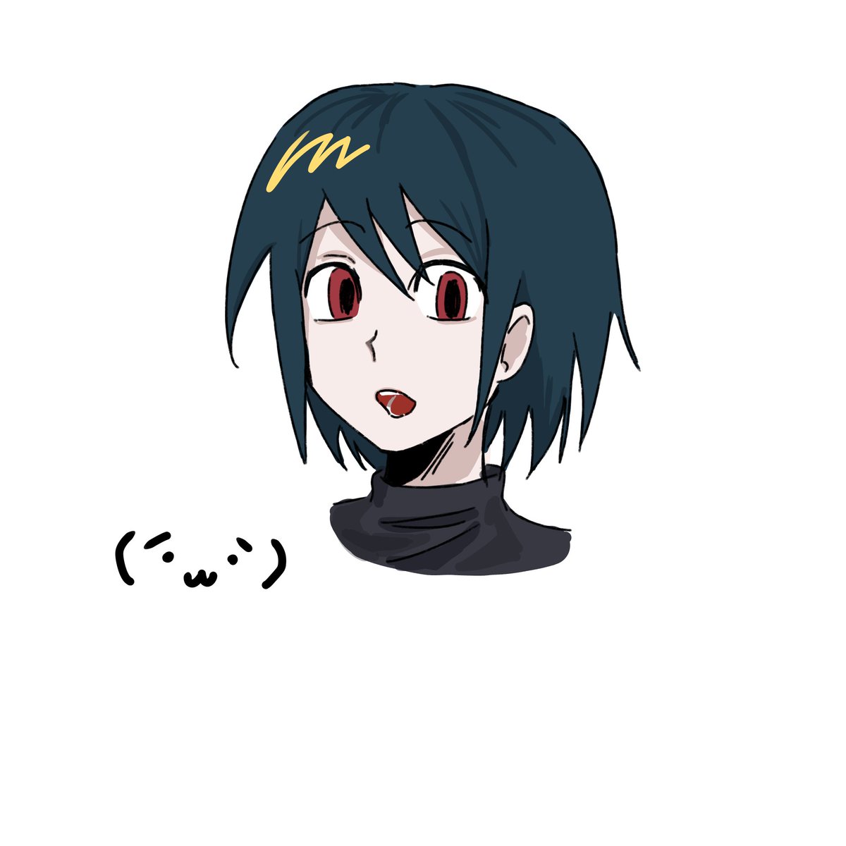 meto__meat's tweet photo. 瞳の大きさが違くなってしまった😭
 #イラスト #創作 https://t.co/O5jM9jX4WF