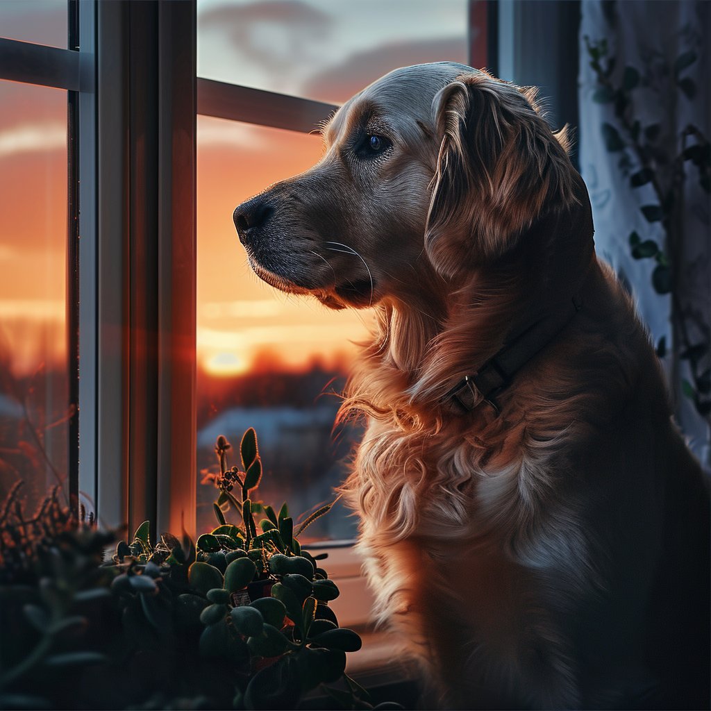 WekiGun's tweet photo. My golden retriever woke me up with tail wags and a warm snuggle this gray morning — 10/10 for daily dose of joy, no notes https://t.co/rkKOwjCA1H