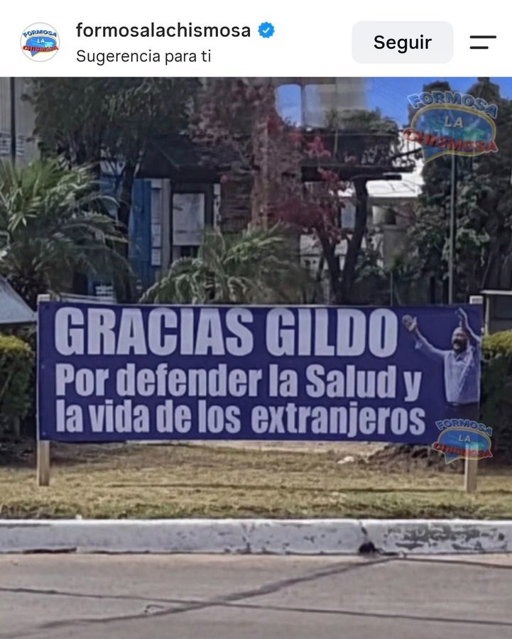 abrilcba_'s tweet photo. Los extranjeros le agradecen a Insfrán. Y después lo votan en las elecciones para perpetuarse en el poder. Un delincuente https://t.co/AqOeCnAF3K