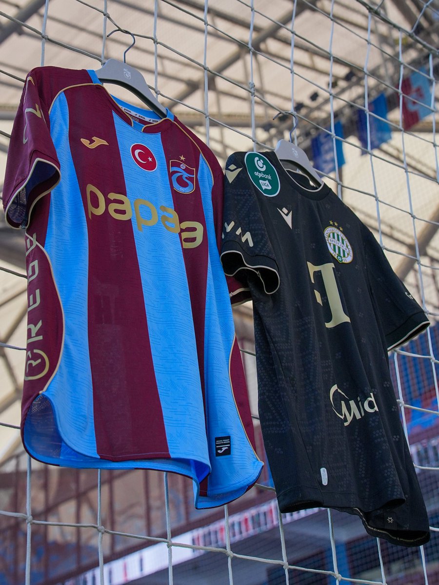 Trabzonspor's tweet photo. Trabzonspor 🤝 Ferencvaros 

#TSvFTC https://t.co/MCTGFjgCVw