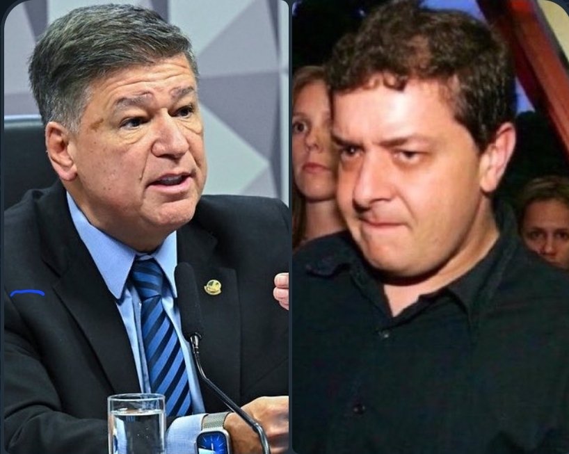 ALBERTOIANNUZZ6's tweet photo. 🚨AGORA - Senador Carlos Viana acaba de divulgar que vai apresentar pedido para abertura da “CPI do Lulinha” no Senado

“O Brasil exige investigação. Filho do presidente da República não está acima da lei”, escreveu. https://t.co/vIshkI2pKr
