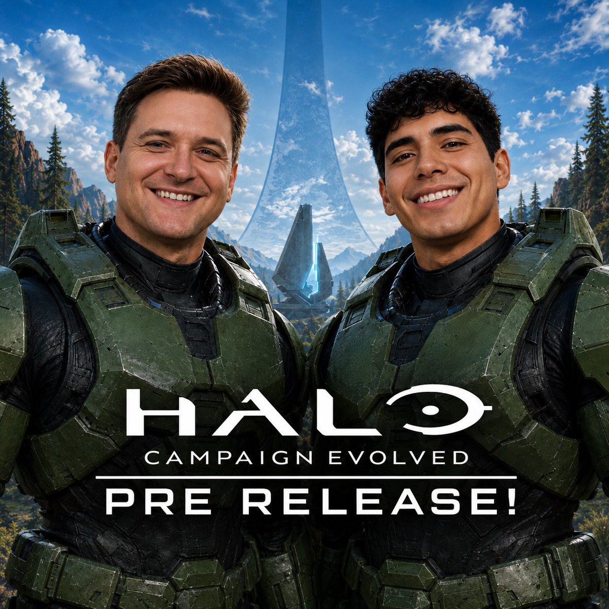 AlexanderMahanX's tweet photo. Hey Everyone! We got the pre release of the new Halo! Come watch our video and check it out. Our YouTube Channel link is in the bio!❤️ #halo #campaignevolved #prerelease #event #celestialawe https://t.co/IHroHdToEO