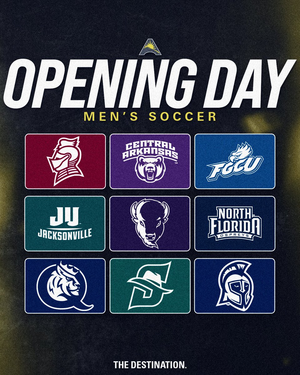 ASUNSports's tweet photo. Did someone say opening day⁉️
#ASUNMSOC IS BACK🔥 https://t.co/SdhYeX7O1I