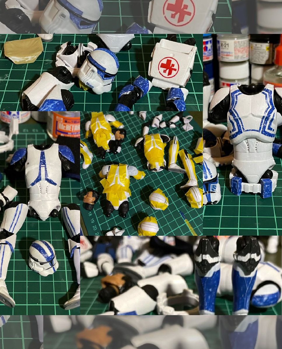 rainbird1987_X's tweet photo. #自分の楽しみのためだけに作った作品を見せて 
大好きな501stクローンは軍拡中です。クレル将軍のリリースを信じてる🥺✨ https://t.co/QfWp7rQV3w