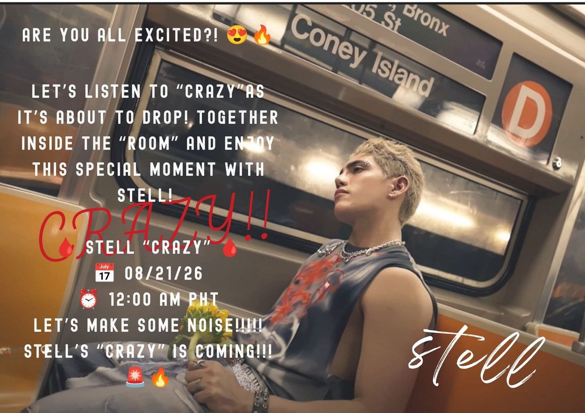 ajeroluna01's tweet photo. ✨Ready na, BERRIES! 💙✨ 

Sabay-sabay nating salubungin ang solo comeback ni Stell! Let’s celebrate, stream, and make this moment unforgettable! 🌟🔥 **STELL SOLO COMEBACK IS HERE!**

GO1NG CRAZY BUKAS NA
@stellajero_ #Stell 
#1DayTilStellComeback https://t.co/MSe6BiS95M